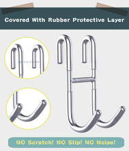 Load image into Gallery viewer, NACETURE Shower Door HooksTowelRack-Glass Door HooksFor HangingCoat RackHat RackBathroom OrganizerBathrobeLoofah Shaver Sponge 2 Pack